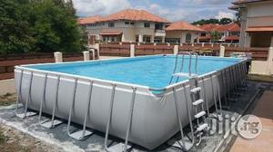 18ft by 9ft Above Ground Intex Pool