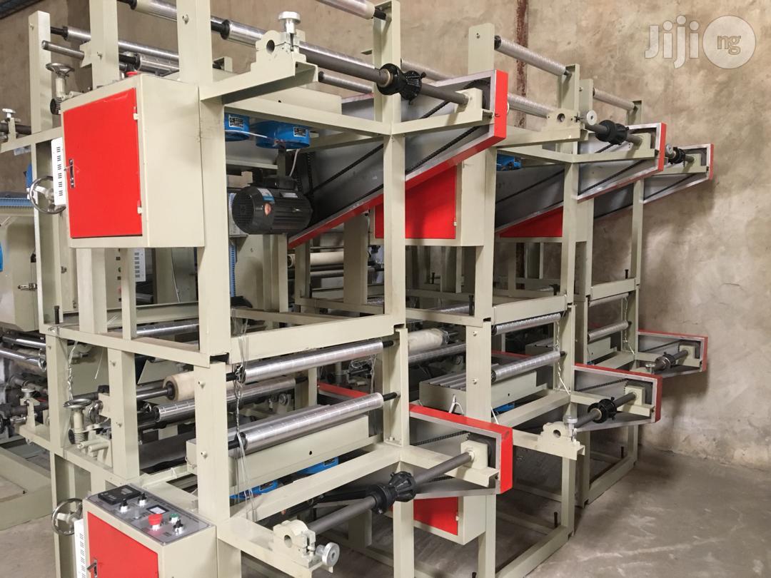 One Colour Printing Machine With Tension Control