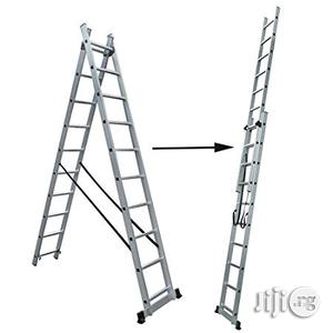 2 Section Extension Aluminium Ladder - 2x10