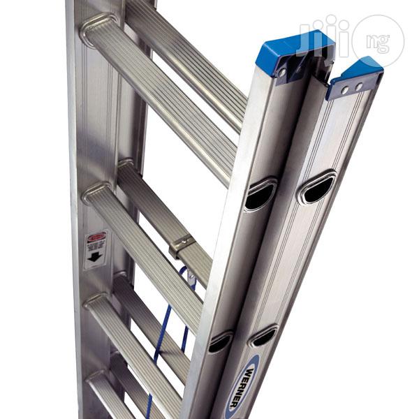 2 Section Extension Aluminium Ladder - 2x12