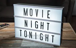 A5 USB and Battery Powered LED Cinematic Light Box - Black