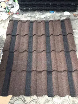 Pure Coffee Brown Milano Stone Coated Roofing Sheet