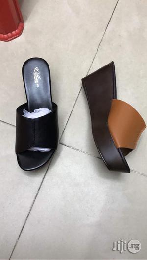 Classic Wedge Slippers and Shoes