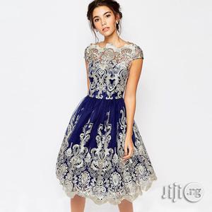 American Women's Dresses Vintage Mesh Embroidery Tutu Dress Women