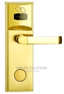 Stainless Steel Key & Card Security RFID Electronic Hotel Room Lock
