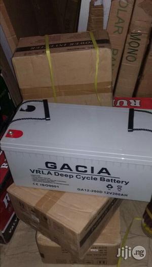 Gacia 12v200ah Lead Acid Deep Cycle Battery