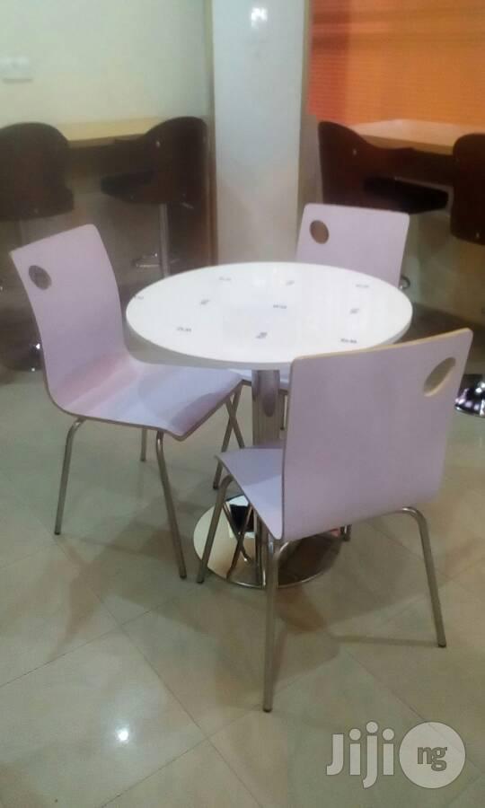Restaurant Chairs and Table Set