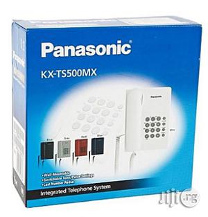 Panasonic Single Line Kx-Ts500mx Corded Phone (White)