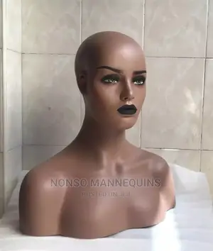 High End Lukury Realistic Female Mannequin Head