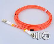 Lc-Lc Duplex Multi-Mode Fibre Optic Patch Cable-Orange 3m