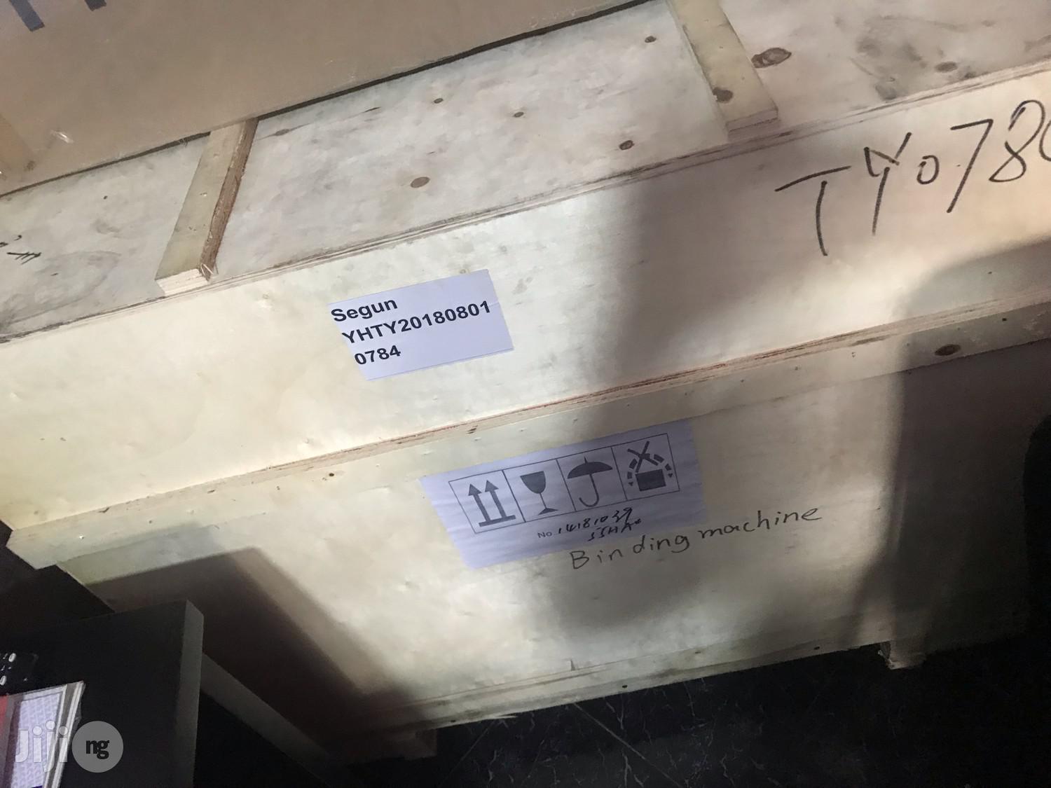 Automatic Glue Binding Machine