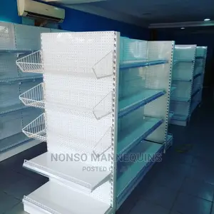 High Quality Durable Single Sided Gondola Shelves