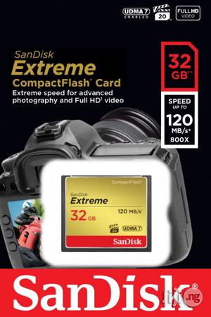 Original 32gb Cf Memory Card Sandisk 120mb/S