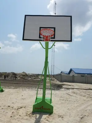 Imported Olympic Standard Basketball Post 1 Pair