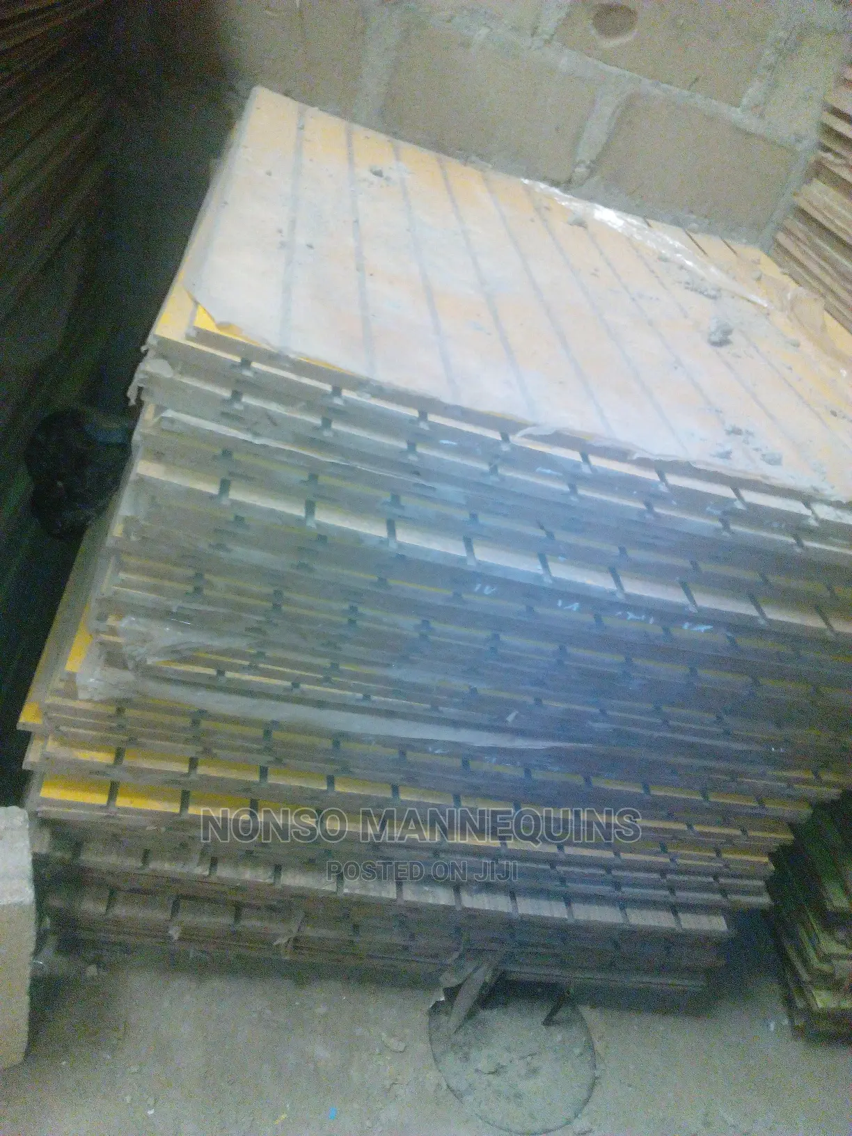 Multi Purpose Slat Wall Display Board (Different Colours)