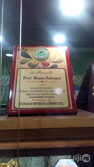 Award Plaque Wood