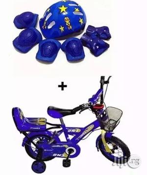 Simba Kids Bicycle + Safety Gears + Helmet - Blue