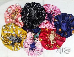 Adjustable Drawstrings Double-Sided Satin Bonnets