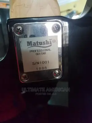 5 String Bass Guitar With Battery