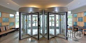 Automatic Revolving Door Installation In Nigeria