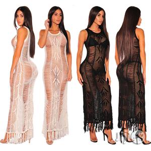 Female Hand Hook Sweater Bikini Swimsuit Blouse