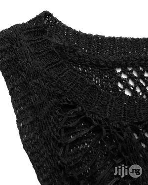 Female Hand Hook Sweater Bikini Swimsuit Blouse
