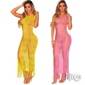 Classic Tassel Dress Hook Sweater Bikini Swimsuit Blouse
