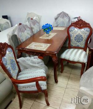 Pure Wooden 6 Seaters Dinning Set