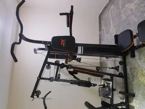 4 Station Multi Purpose Gym With Sit-Up Bench