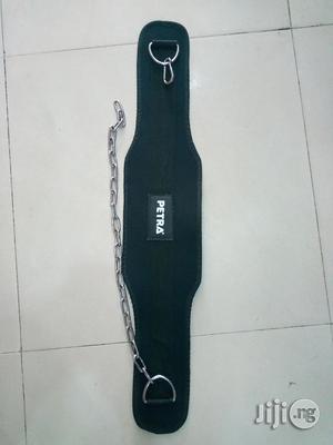 Weight Lifting Belt With Chain
