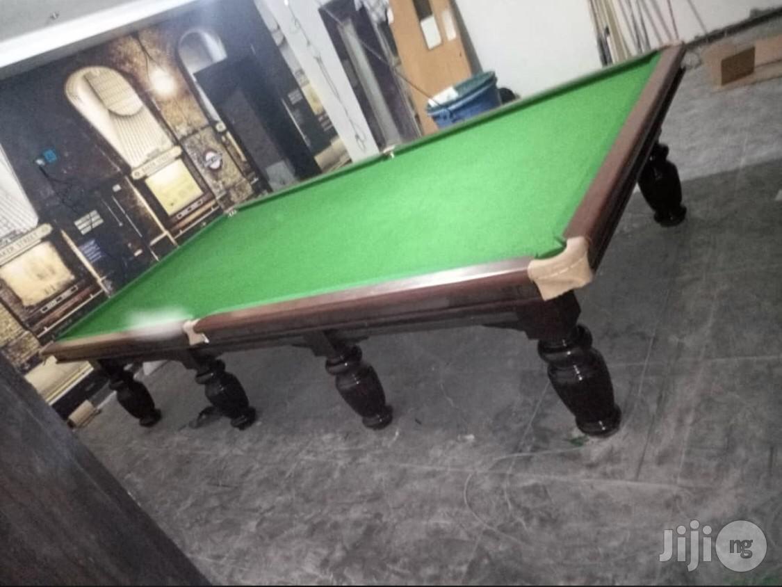 12ft Marble Coin Pool Table in Lugbe District Sports Equipment