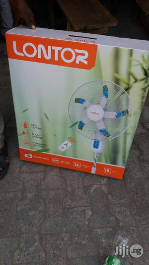 18" Rechargeable Standing Fan With Remote Lontor Product