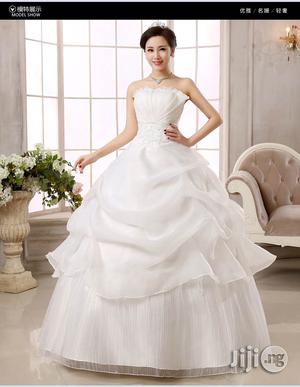 Top New Organza Women's White Qi Bride Wedding Dress