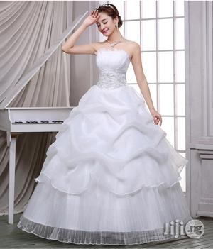 New Studio Simple Organza Women's Wedding Dress