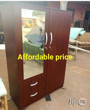 Wardrobe With Additional Glass Features