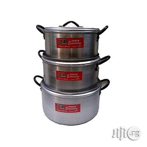 Tower Set of 3 Cooking Pots Cookware Pot Set Cookto