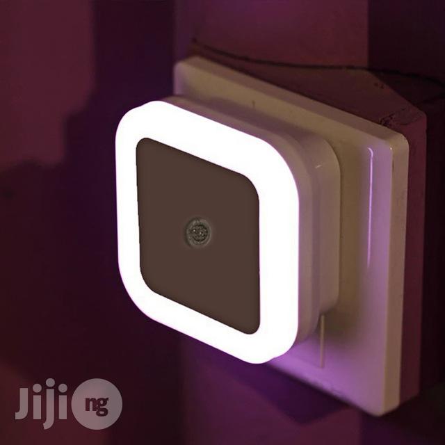 Light Sensor Auto Control Night Light Energy Saving Bedroom Lamp