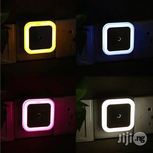Light Sensor Auto Control Night Light Energy Saving Bedroom Lamp