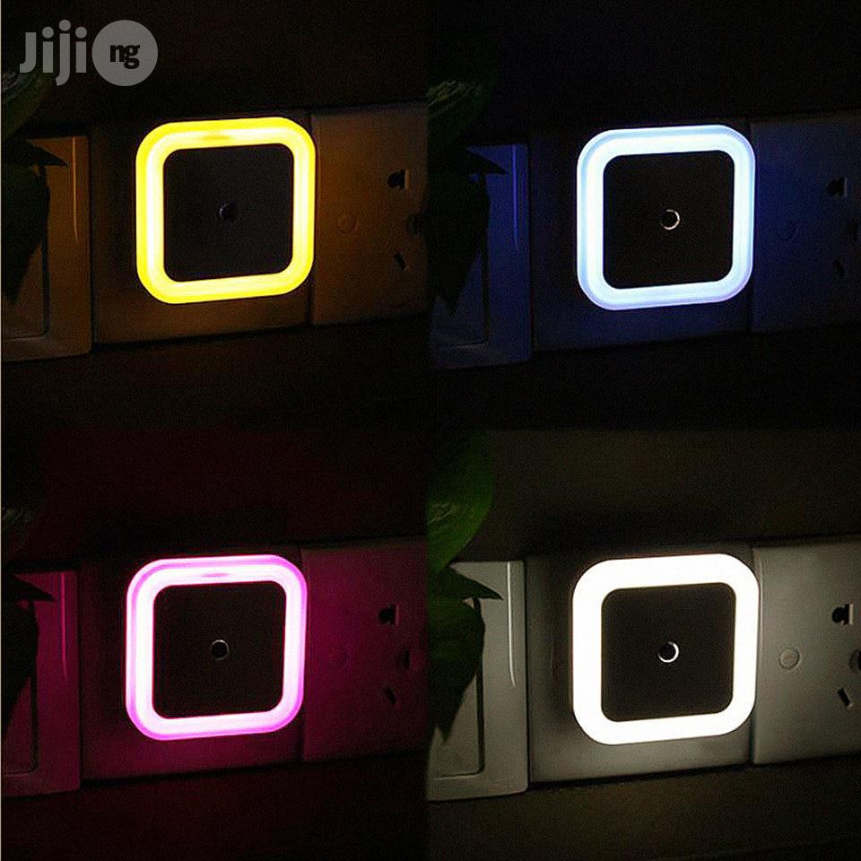 Light Sensor Auto Control Night Light Energy Saving Bedroom Lamp