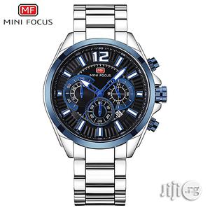 Minifocus Luxury Full Stainless Steel Business Quartz Watch