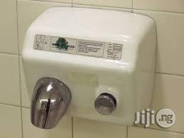 Hand Dryer Wall Mounted Fast Electric Automatic Warm Air Drier Heavy Duty Toilet