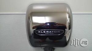 Modern Hand Dryer In Toilet