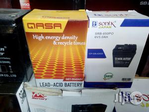 Qasa and Sonic 6V Battery 4ah to 5ah Rechargeable Batteries