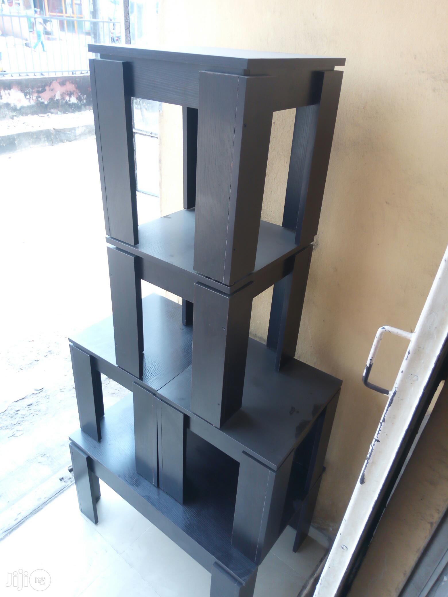 Centre Table Together With 4pcs Side Stool