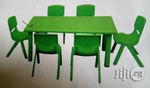 Classroom Chairs And Square Table