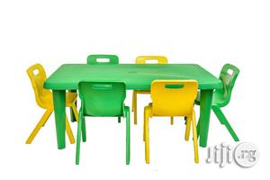 Children Table Together With 6pcs Chairs