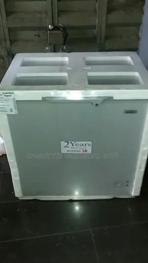 Scanfrost 350 Freezer Wit 2yrs Warranty Nd Safe Delivery
