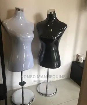 Female And Male Half Body Mannequin For Displaying Clothes