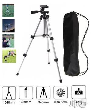 Digital Camcorder Tripod Stand Lightweight Aluminum With Phone Holder