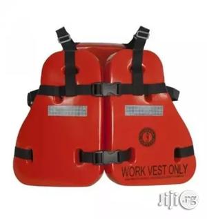 Safety Life Horse Jacket - Offshore Sea Work Vest - Orange